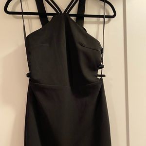 Sexy, black, mini dress